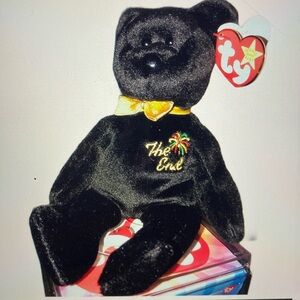 TY 1999 The End Beanie baby ‘Retired’